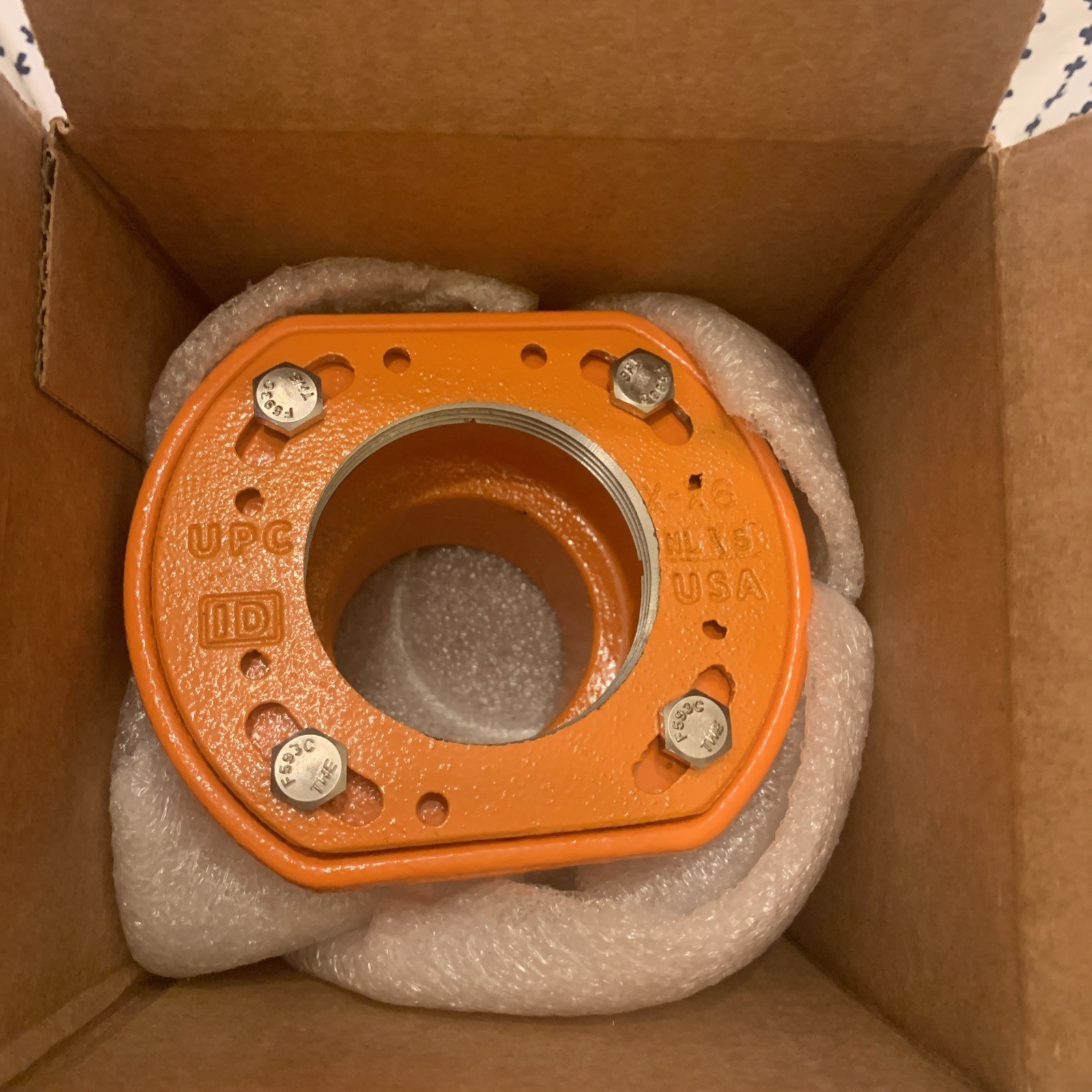 Infinity Drain CDI 22 compact clamp down cast Iron 2" throat NEW
