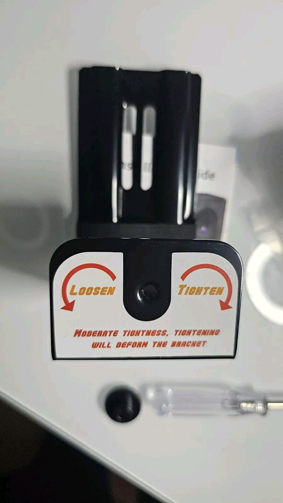 Anti Theft Video Doorbell Door Mount Bracket Holder Compatible With Blink Ring.