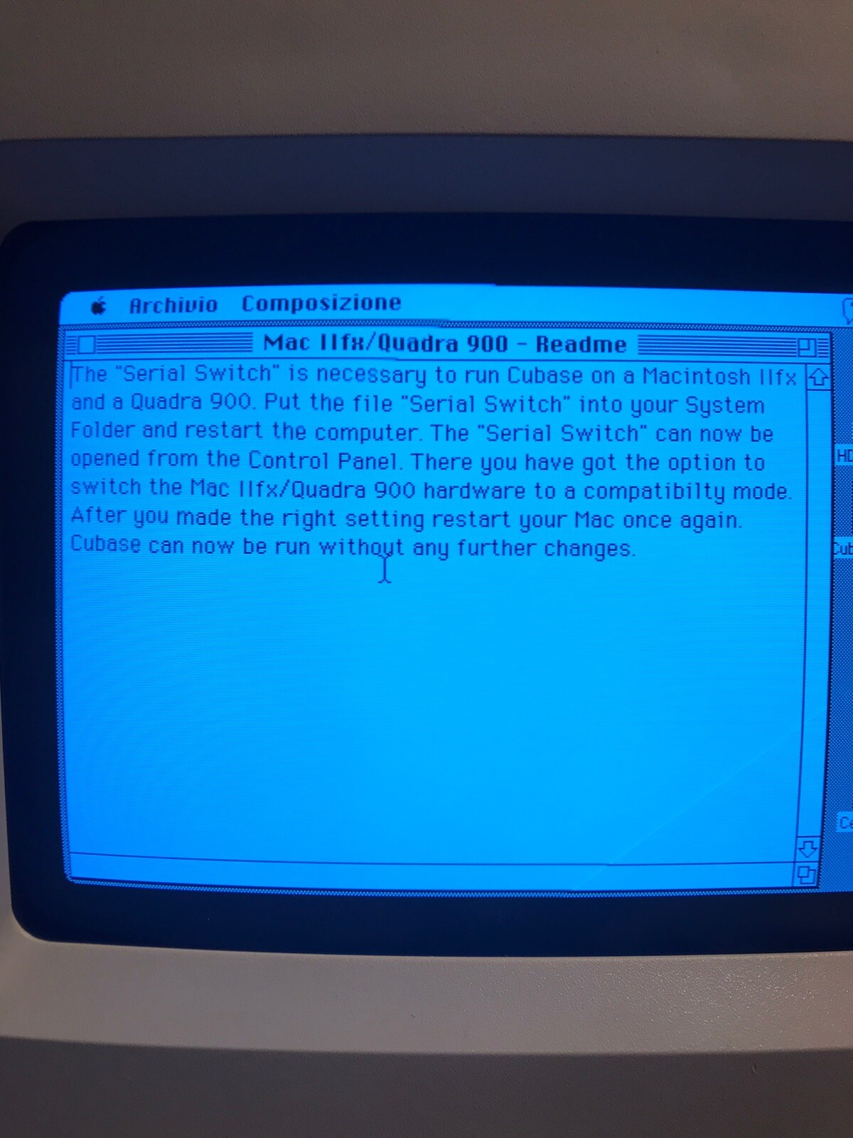Cubase v.1.8.3 per Macintosh, 2 Floppy 800 K