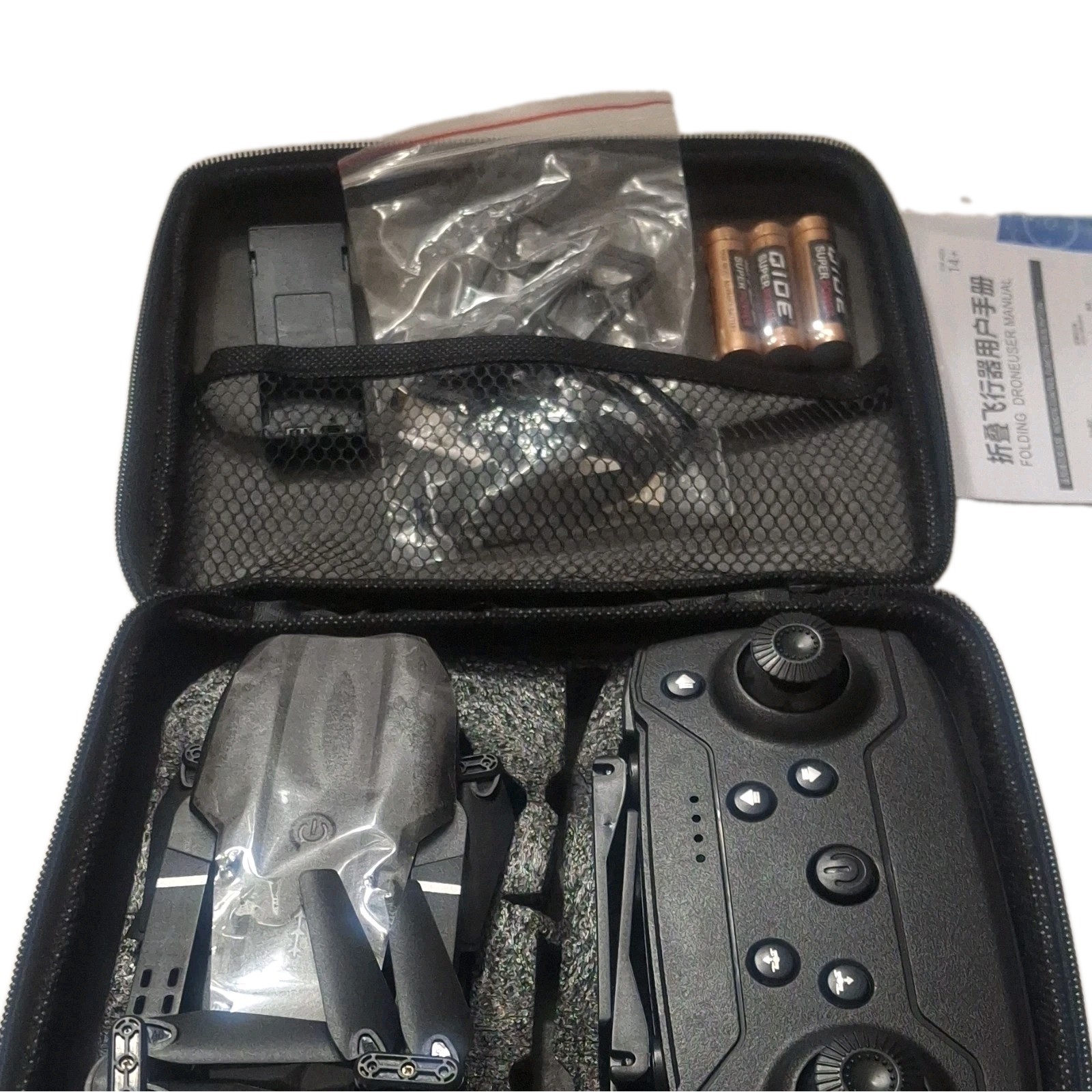 ZNLYRION Drone 1 Quadcopter w/ Camera, Remote Controller & Carry Case