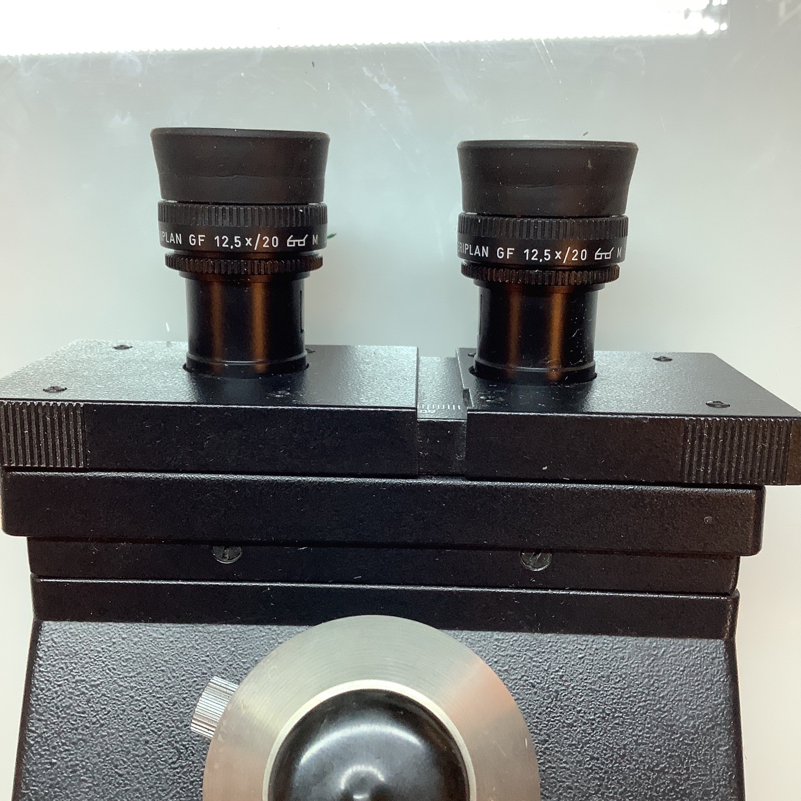 Dual Leitz LabroLux S Microscope w/ Microscopes Bridge And Spare Bino Head