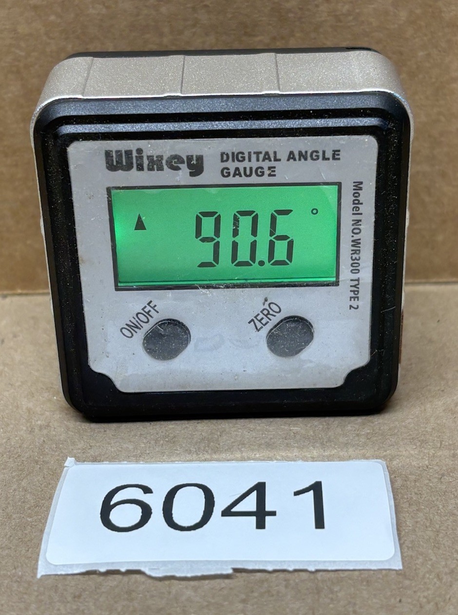 Wixey WR300 Type 2 Digital Angle Gauge Magnetic Backlit Saw Blade Bevel Gauge