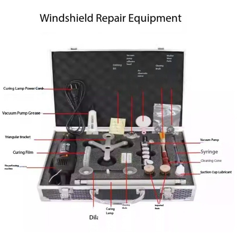 Professional Car Front Windshield Repair Kit Car Crack Repair Glass Repair Kit