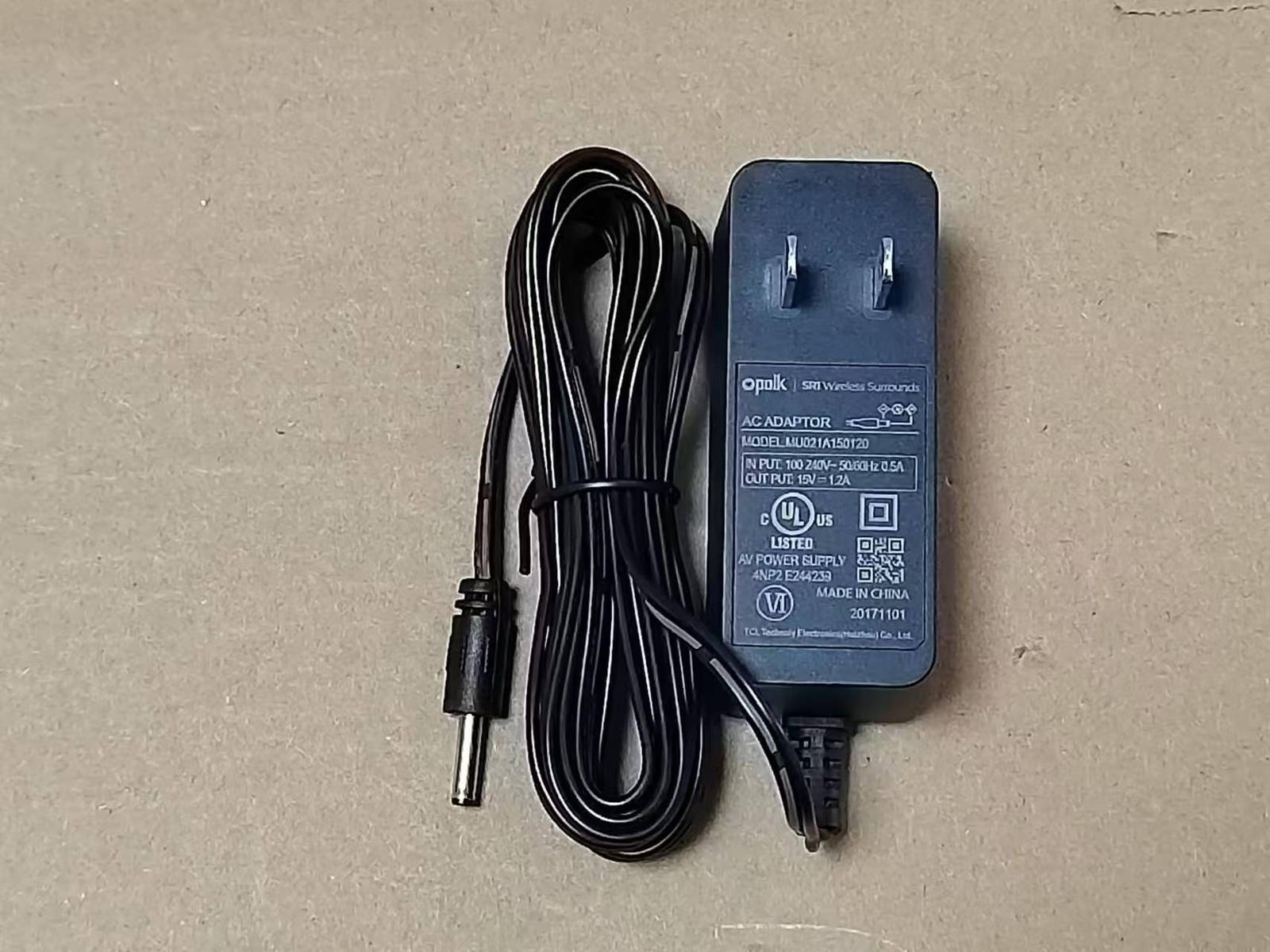 1PCS Polk SR1 Wireless Surrounds Speakers AC Adapter Power Supply Charger
