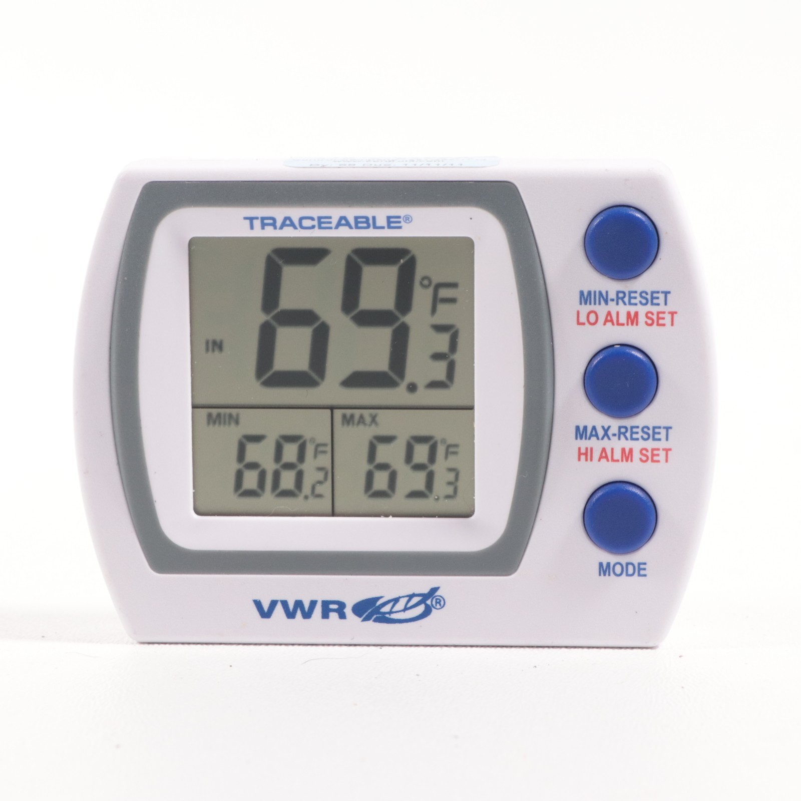 VWR Scientific 12777-838 Traceable Refrigerator/Freezer Digital Thermometer