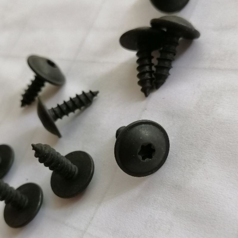 10Pcs Light Weight Self-tapping Screws Mudguard Fastener Screws Bolt N90974701