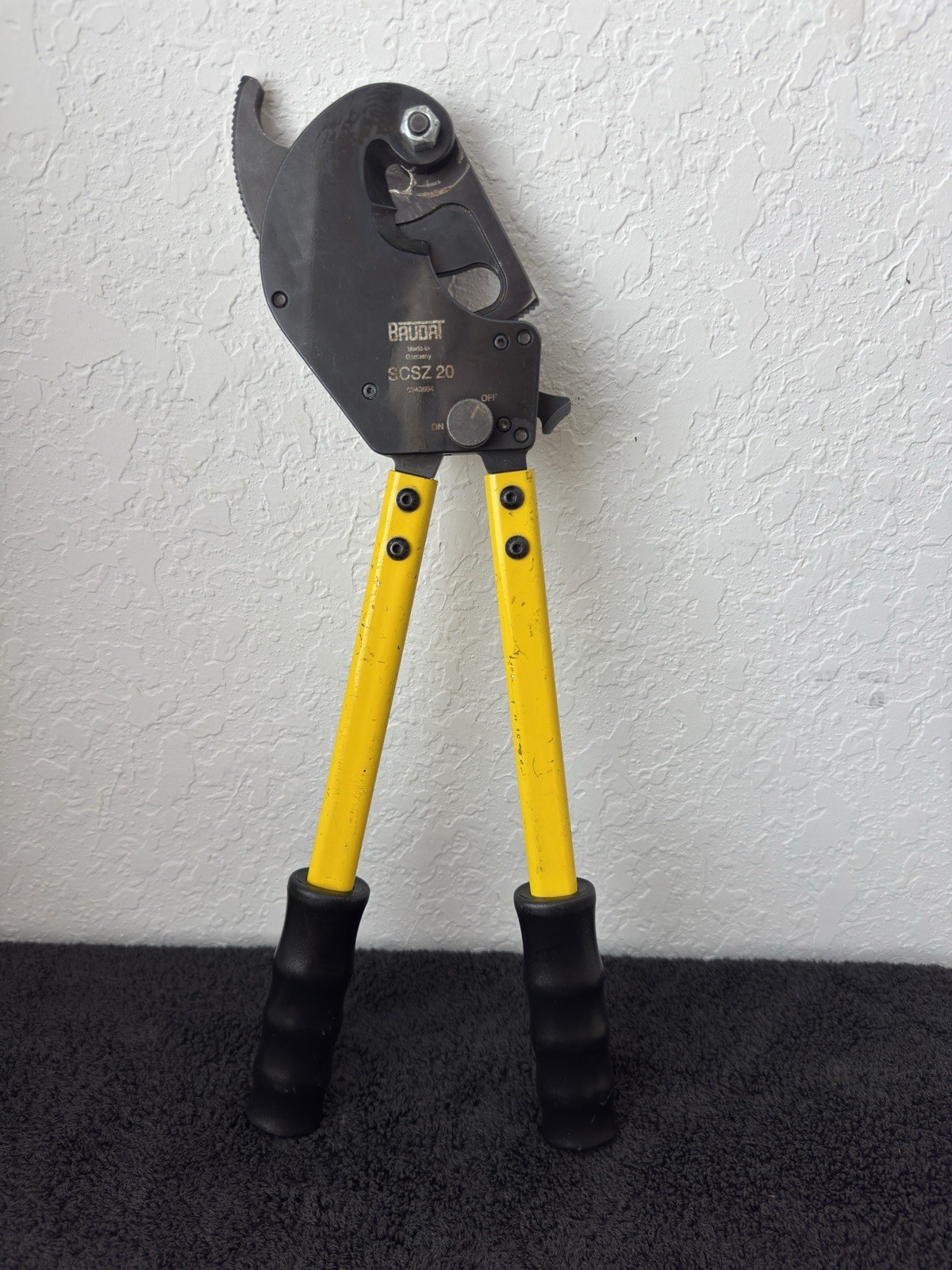 RARE FIND! BAUDAT  SCSZ 20  Wire Rope Cutters 0343604 Made In Germany