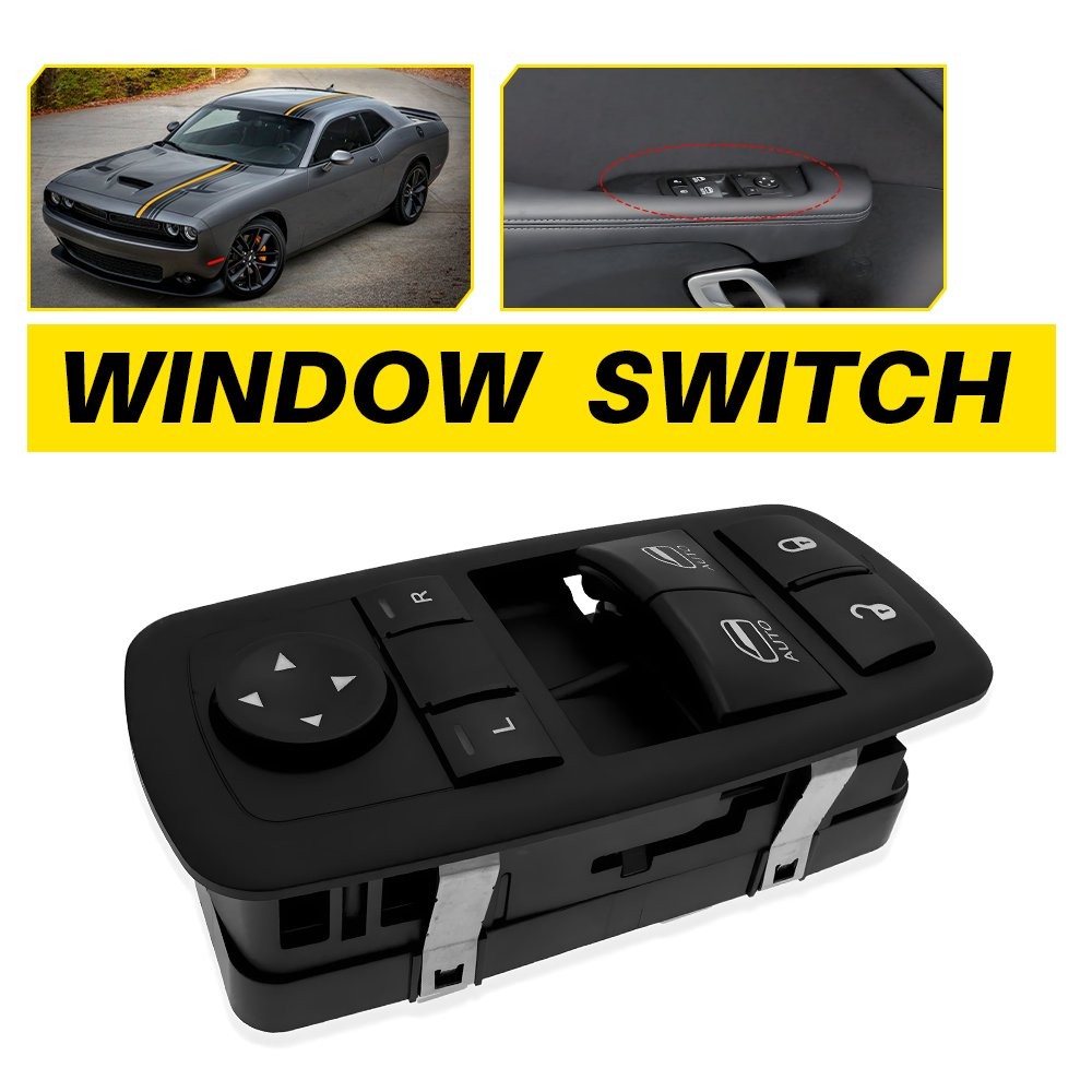 For 2015-2021 2022 Dodge Challenger Front Left Power Door Window Control Switch