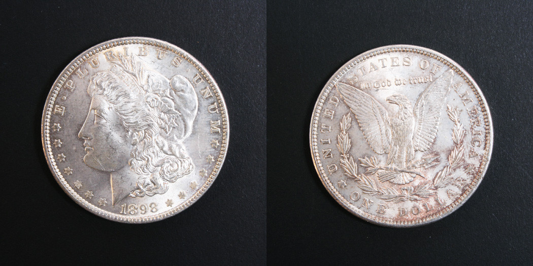 1898 MORGAN SILVER DOLLAR