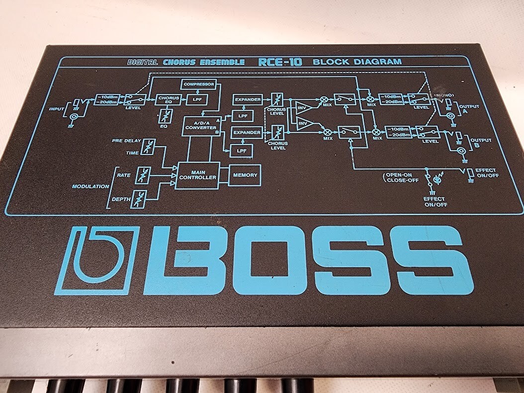 BOSS RCE-10 Digital Chorus Ensemble Micro Rack Guitar Effects