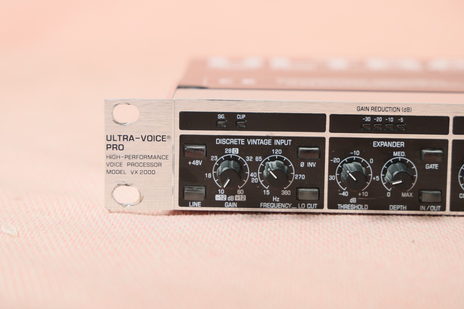 Behringer VX2000 Ultra-Voice Pro Mic Preamp / Voice Processor - Tested
