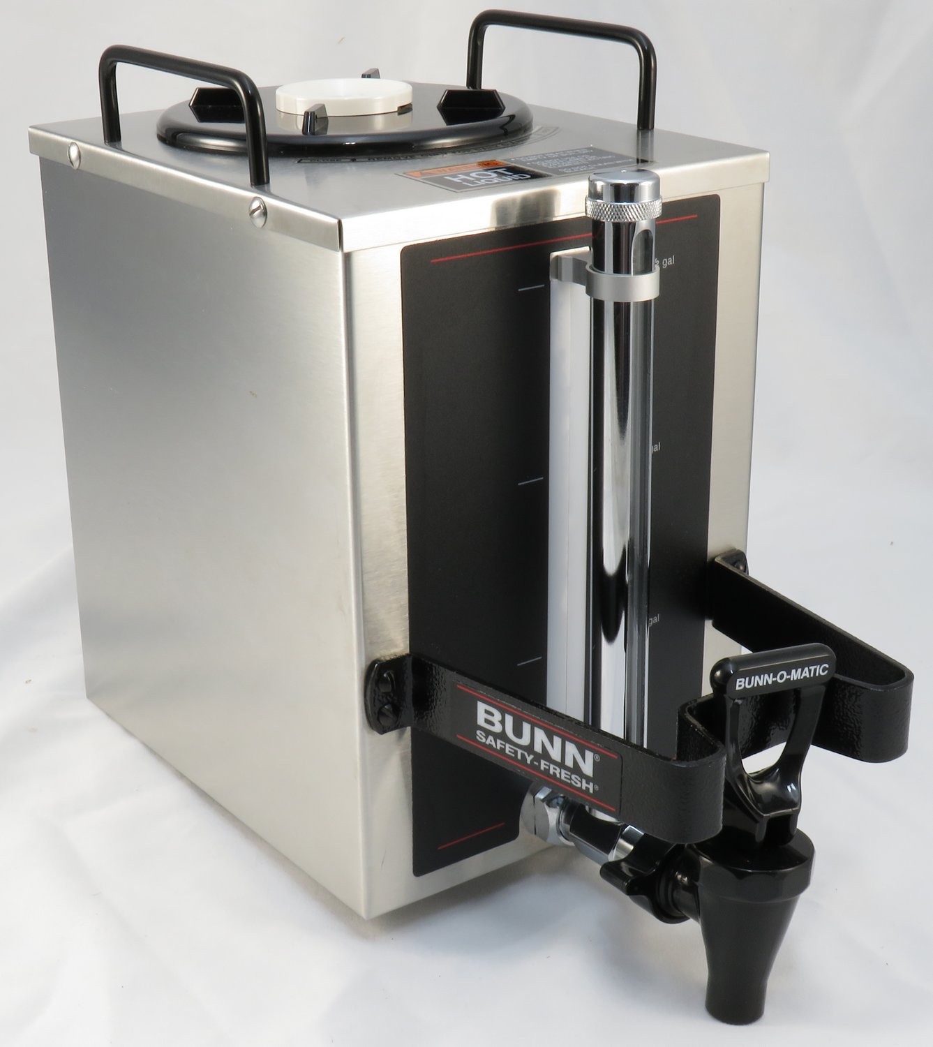 Bunn 1.5GPR FF Fast Flow Coffee Server - Stainless Steel, 1.5 Gallon, Top Handle