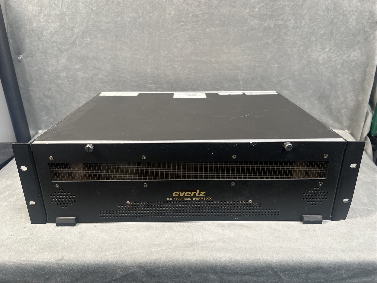 Evertz 7700FR-C Multiframe Chassis - No Cards
