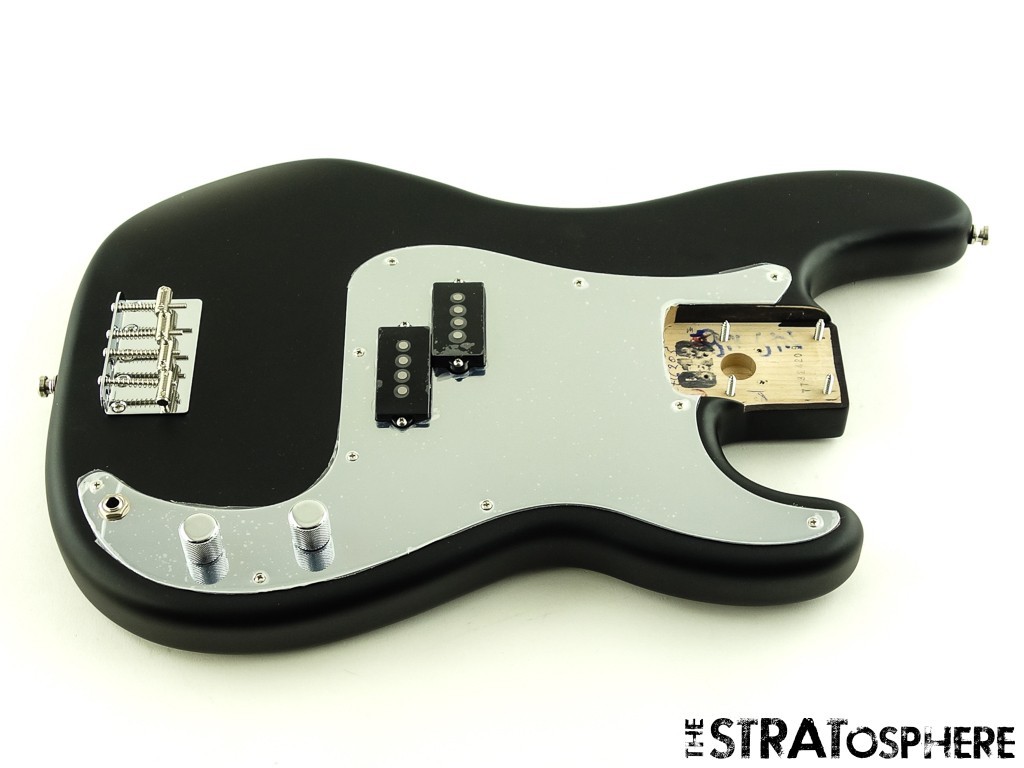 Fender Ltd 50th Anniversary Steve Harris Precision Bass LOADED BODY Satin Black