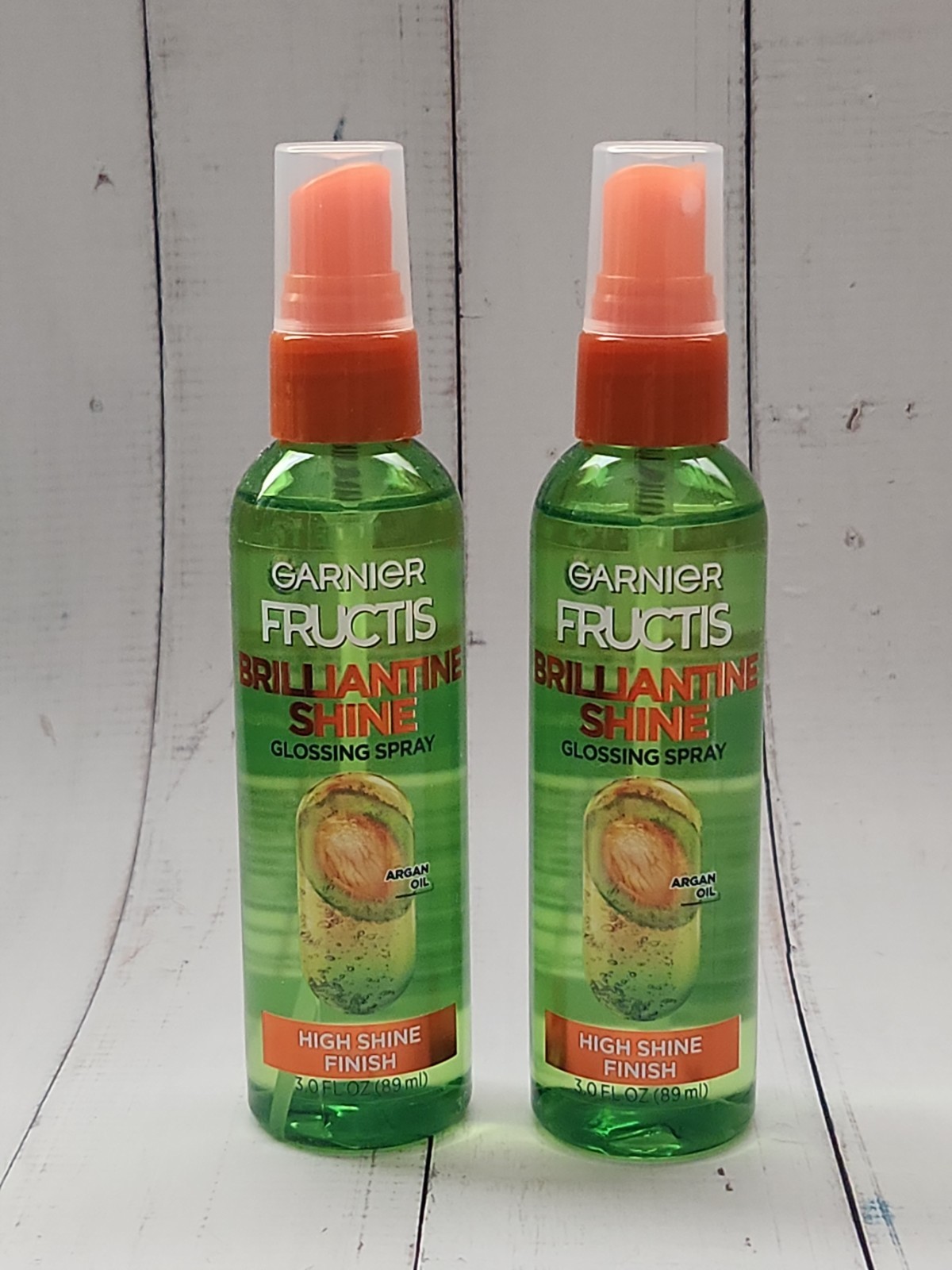 (Pack of 2) Garnier Fructis Style Brilliantine Shine Glossing Spray, 3 fl oz