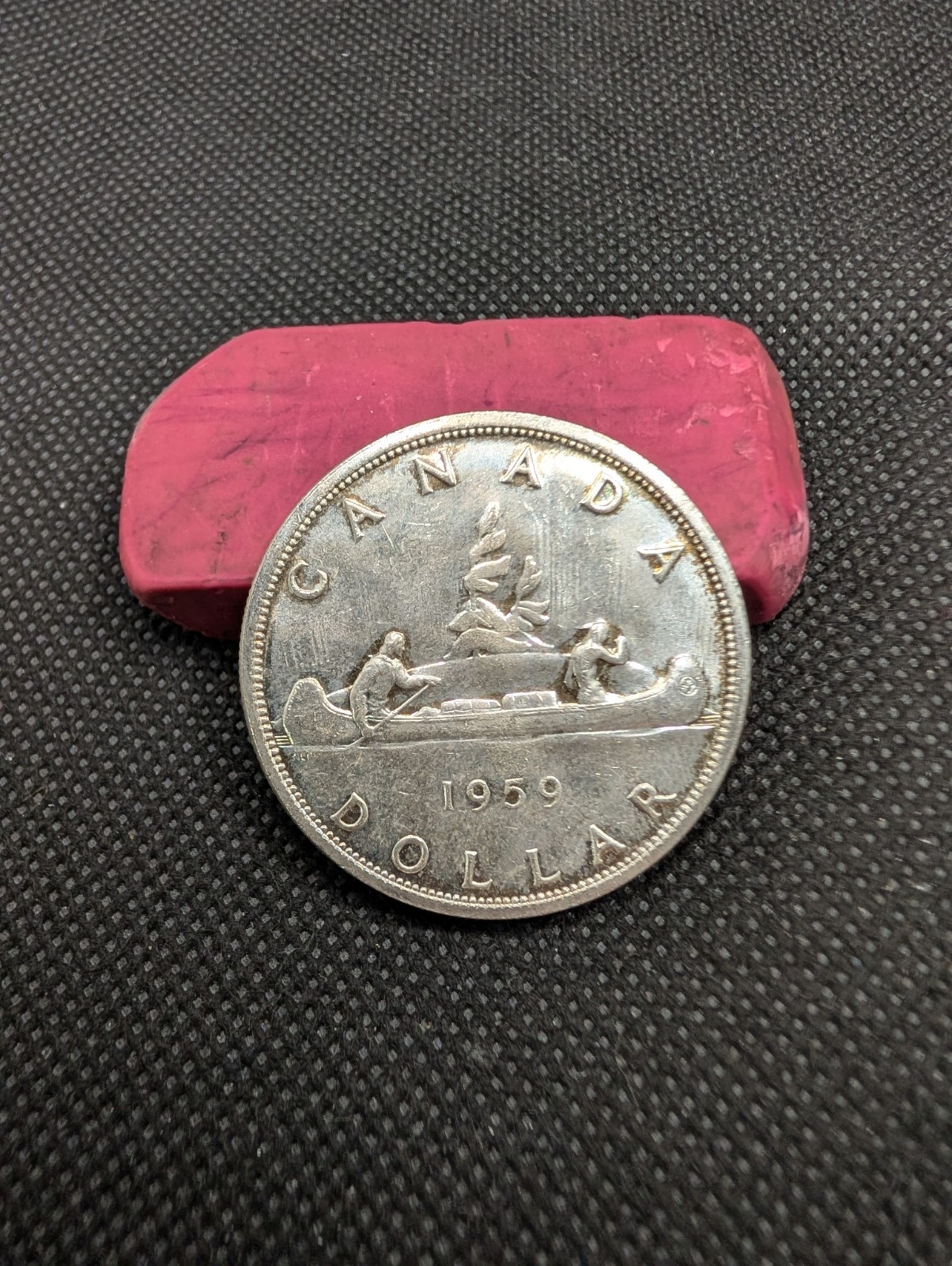 1959 Canada Silver Dollar %80