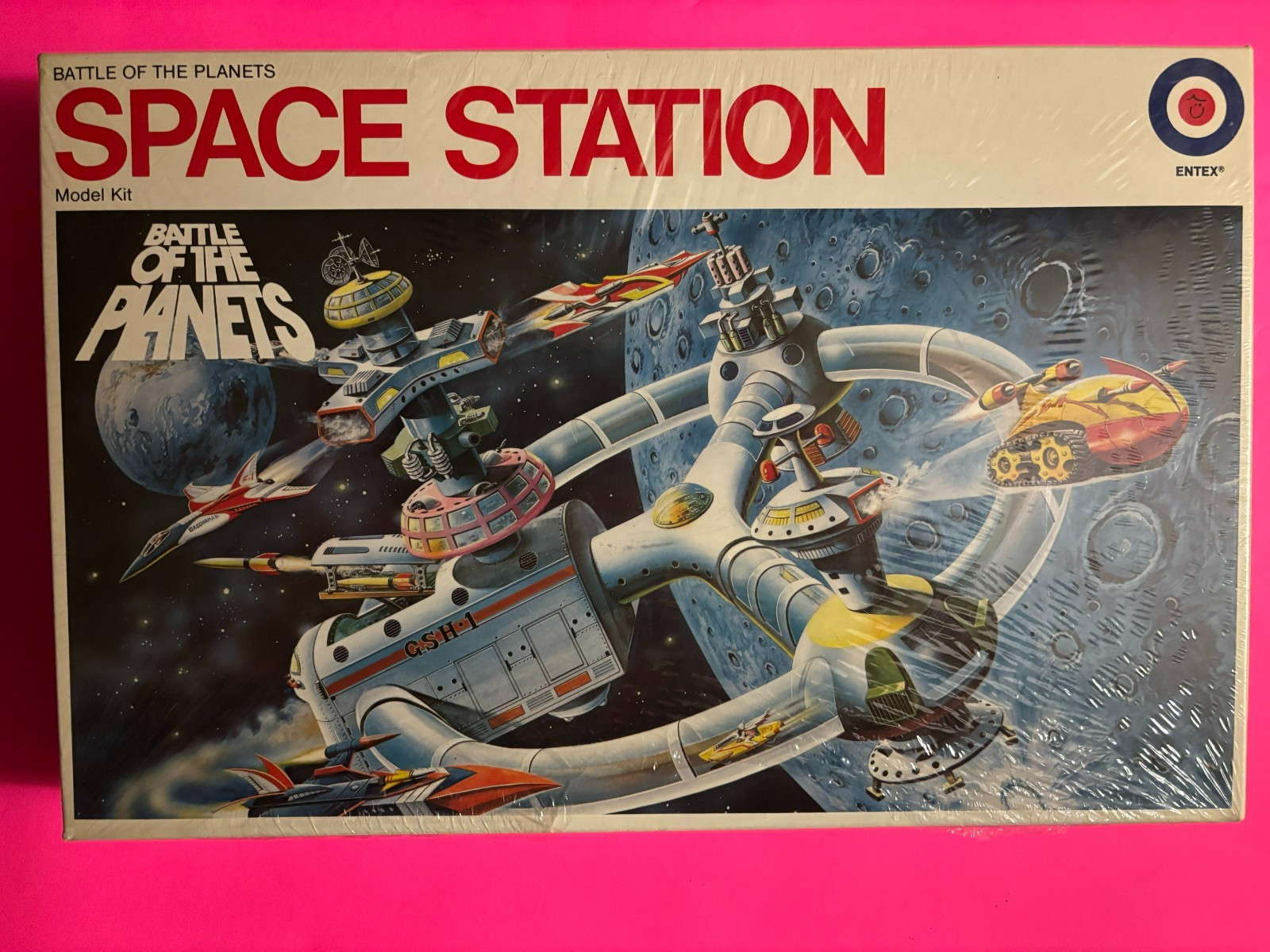 BATTLE OF THE PLANETS SPACE STATION MODEL KIT ENTEX BRAND NEW SEALED COOL LOOK!!