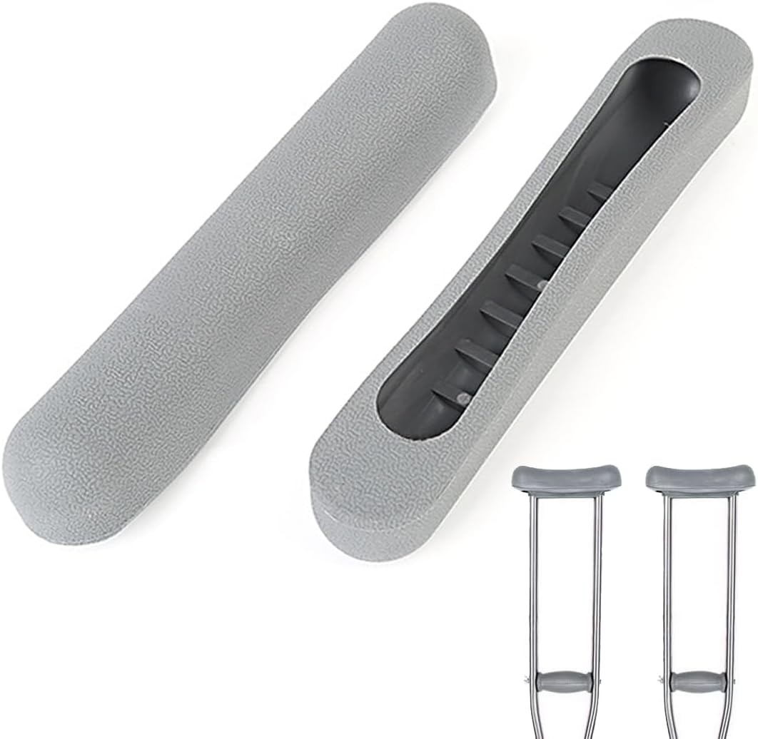 2 Packs Crutch Pads for Armpits, Padding for Crutches, Replacement Crutch Pads,