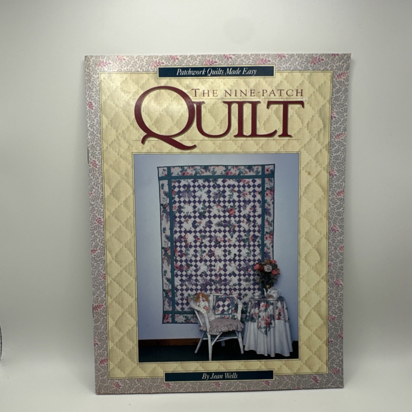 C&T Publishing The Nine-Patch Quilt Jean Wells Quilting Book MPN CT-145