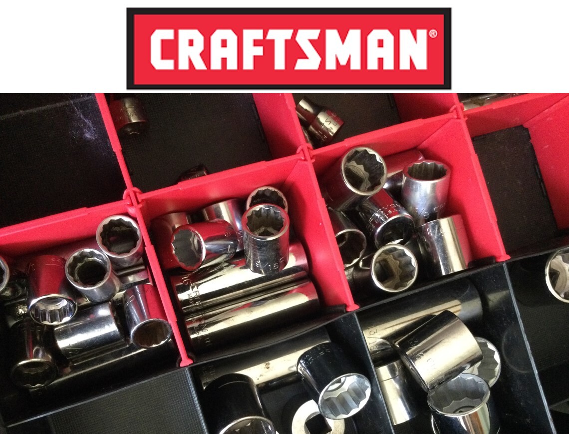 CRAFTSMAN Sockets 1/4 Dr  SAE/METRIC  Shallow/Deep USA - CHOICE