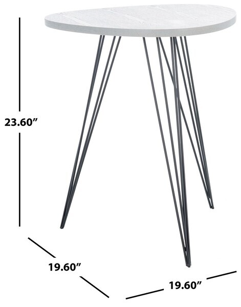 Safavieh Mid Century Wood Side Table, Reduced Price 2172705657 FOX4207B