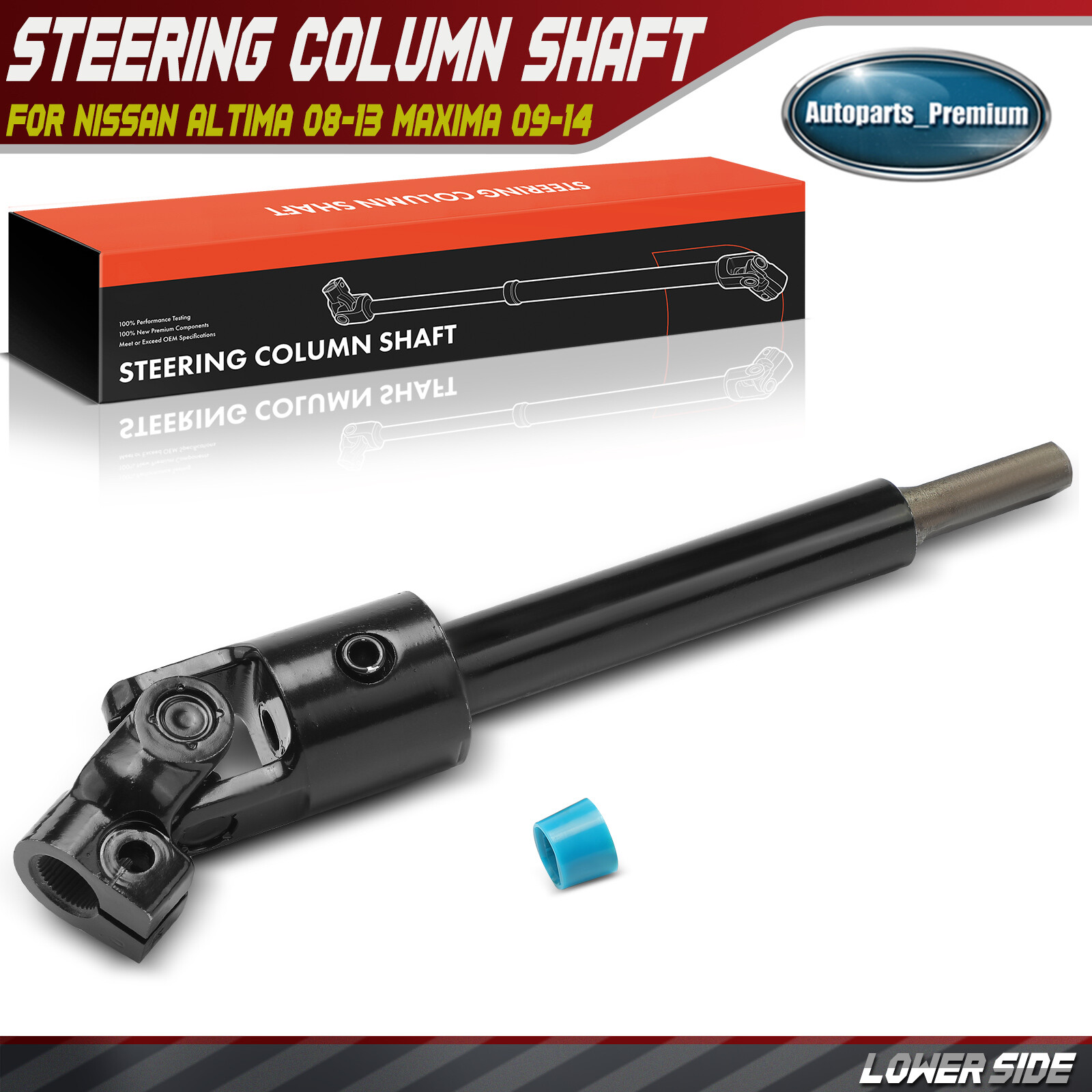 New Lower Steering Shaft for Nissan Altima 2008-2013 Maxima 2009-2014 2.5L 3.5L