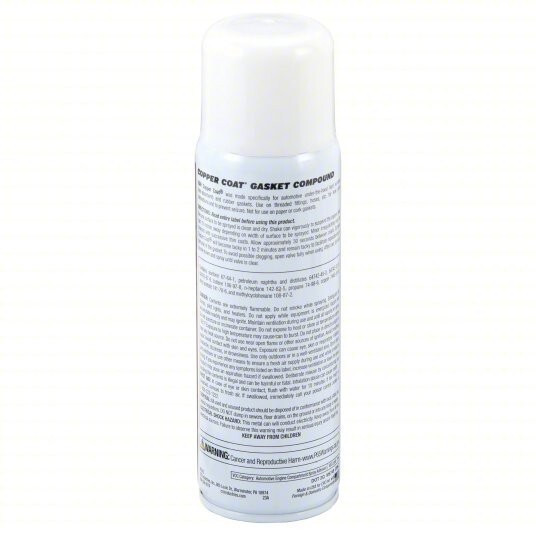High Temperature Metallic Spray Gasket Sealer Copper Coat Compound Head & Intake