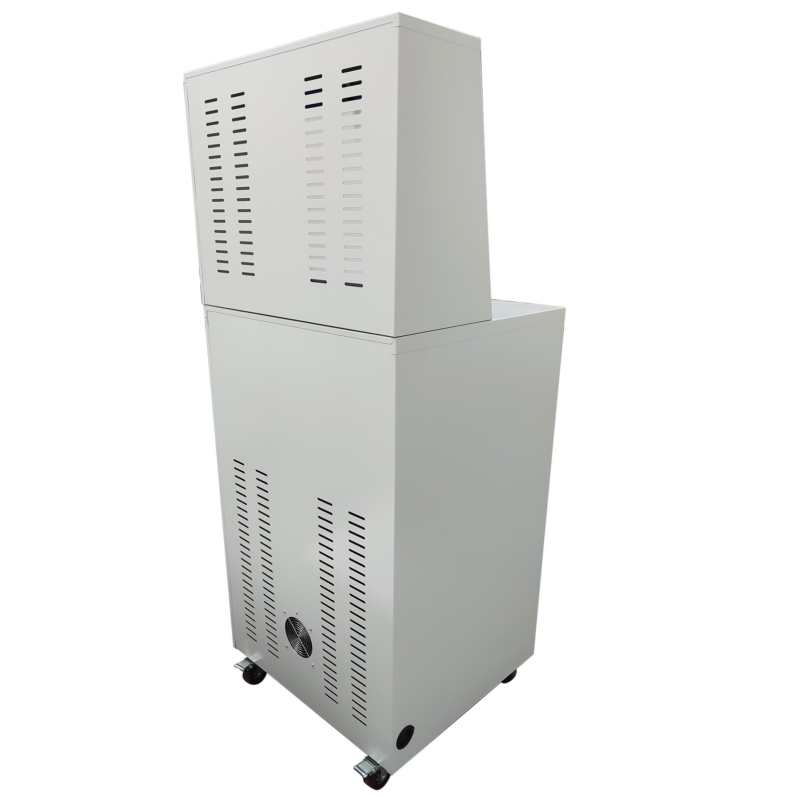 Mobile Security LCD Computer Cabinet Computer Dustproof Anti-theft Cabinet Tools