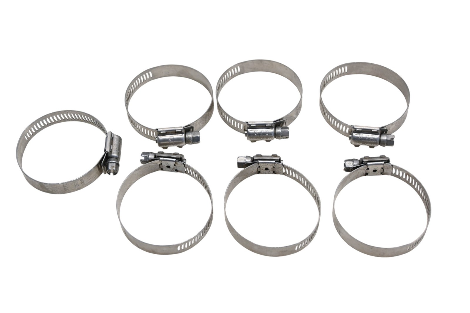 Norton IH004-13 Size #32 38mm-63mm Worm Clamps Qty 7 NOS