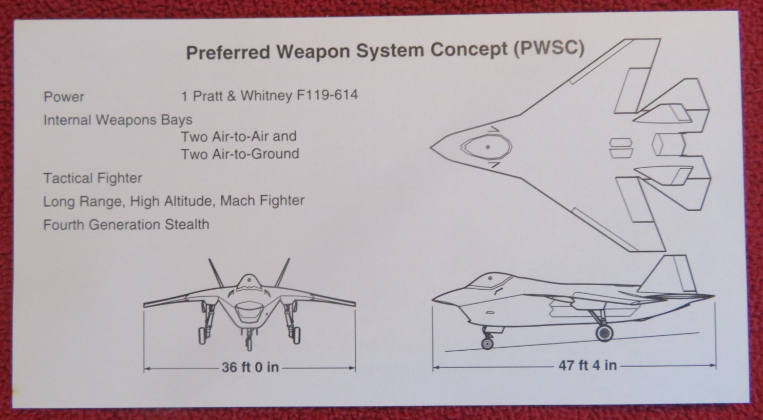 Joint Strike Fighter JSF X-32A First Flight Promotional Packet (02)