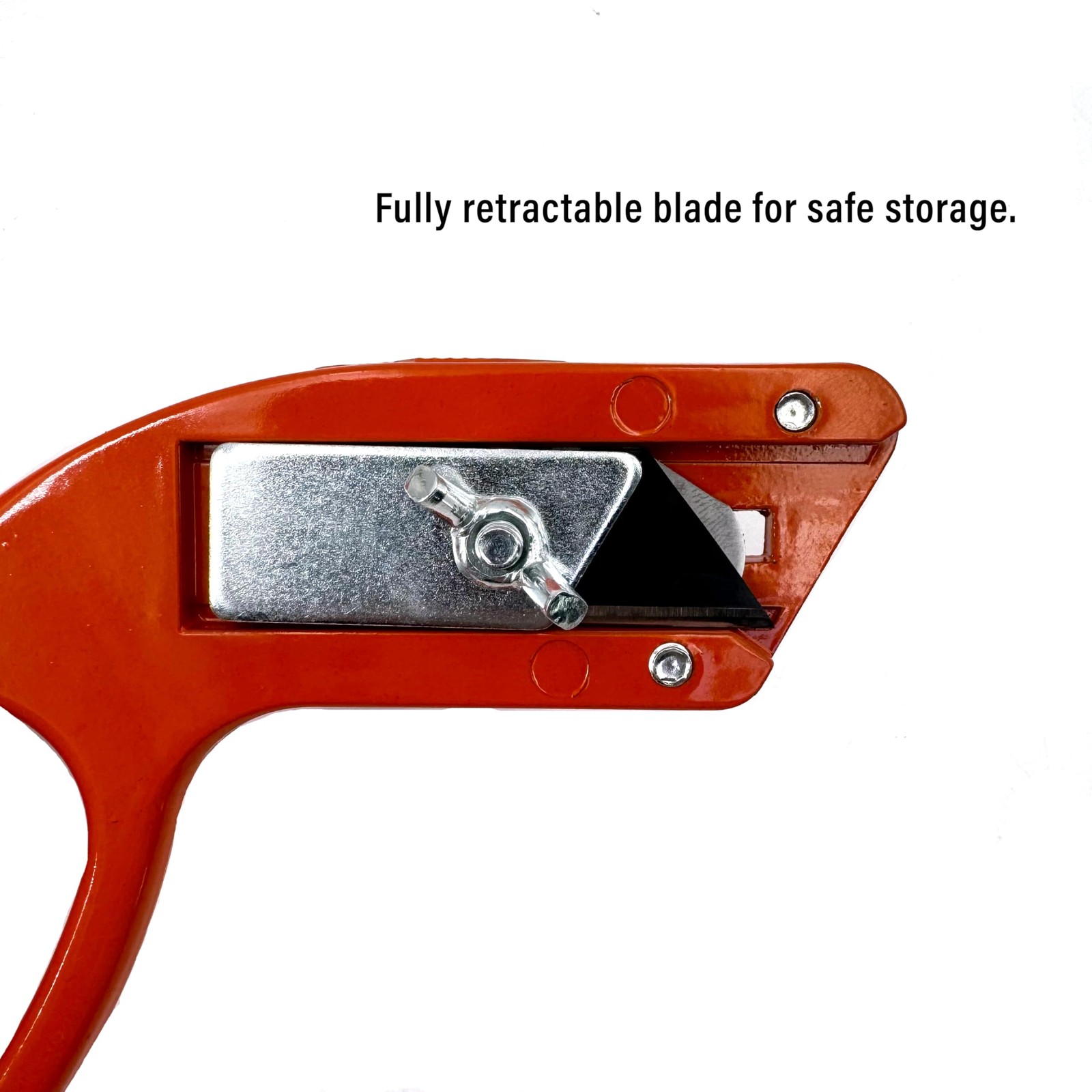 19537 Angle Utility Knife Secure Locking & Integrated Blade Storage Roofing Knif