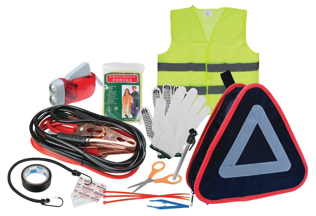 PERFORMANCE TOOL W1557 11PC ROADSIDE EMERGENCY KIT