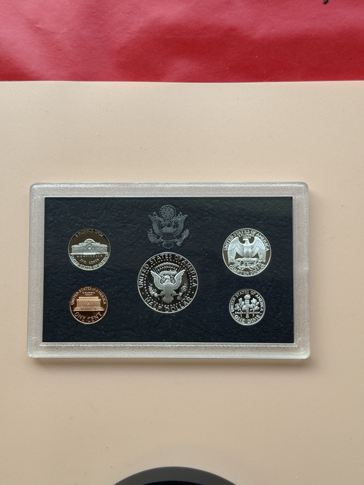 1998 S United States Mint Silver Proof 5-Coin Set w/COA