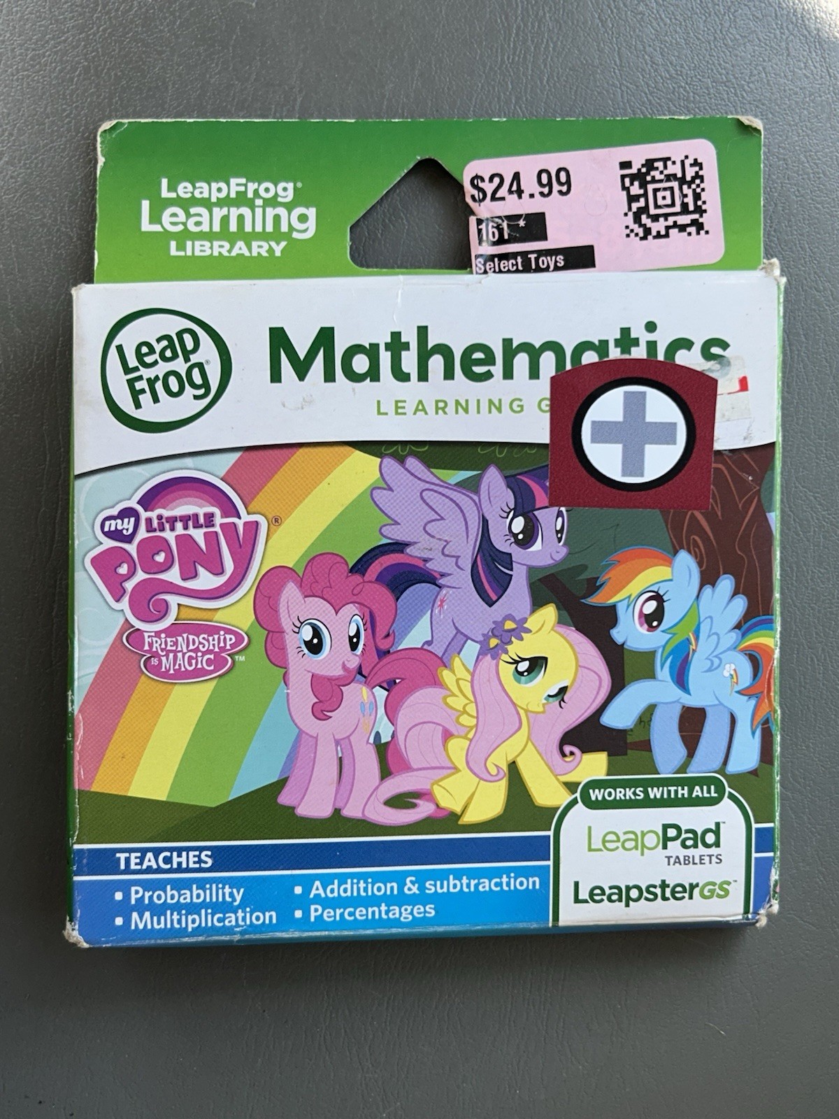 My Little Pony Friendship is Magic Leap Frog Explorer Mathematics Learning Game!