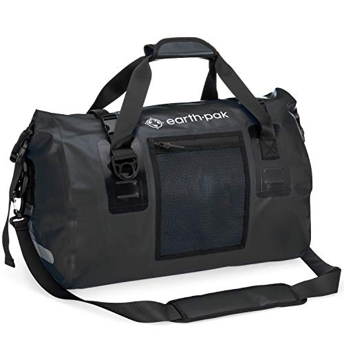 Waterproof Duffel Bag- Perfect for Any Kind of Travel, Lightweight & 50L Black