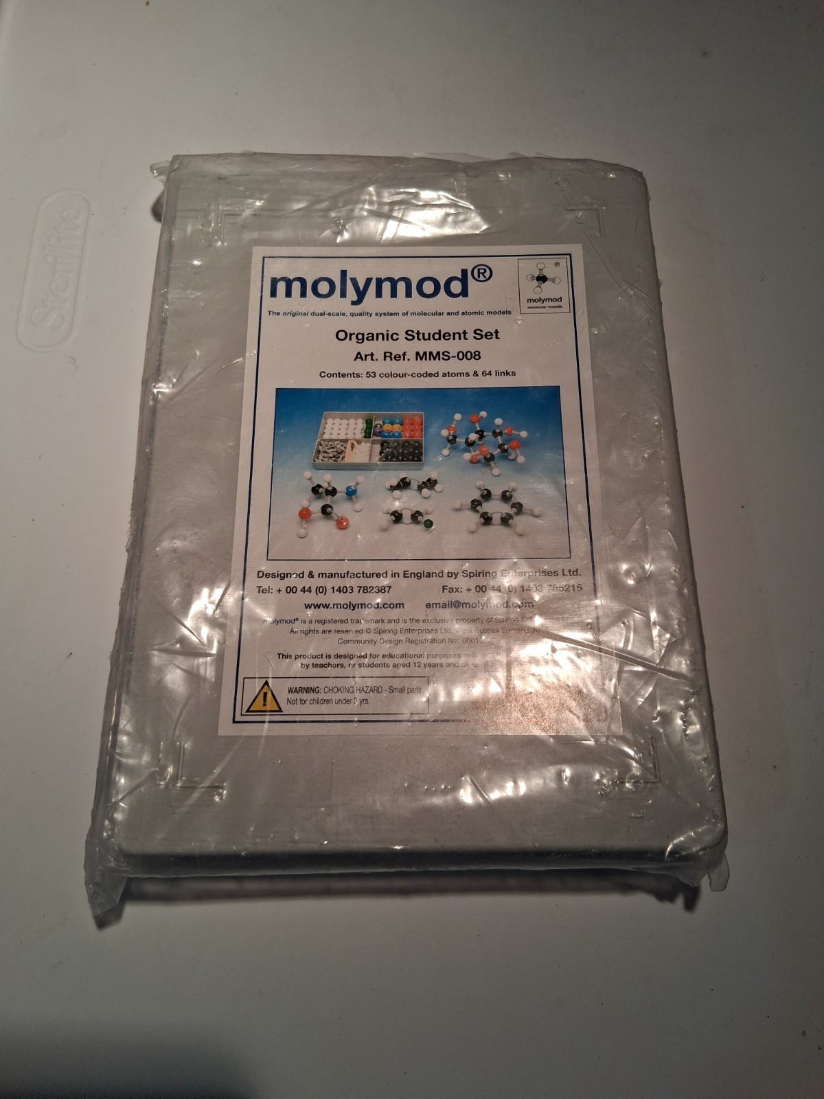 Molymod Organic Student Set Molecular Model Set MMS-008