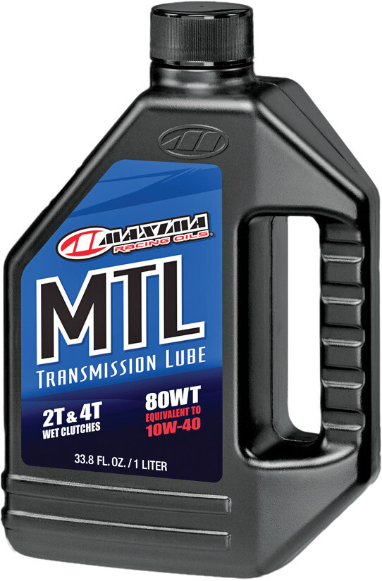 MAXIMA MTL-R 80W Light Racing 10W/40 Transmission Lube Fluid 1L