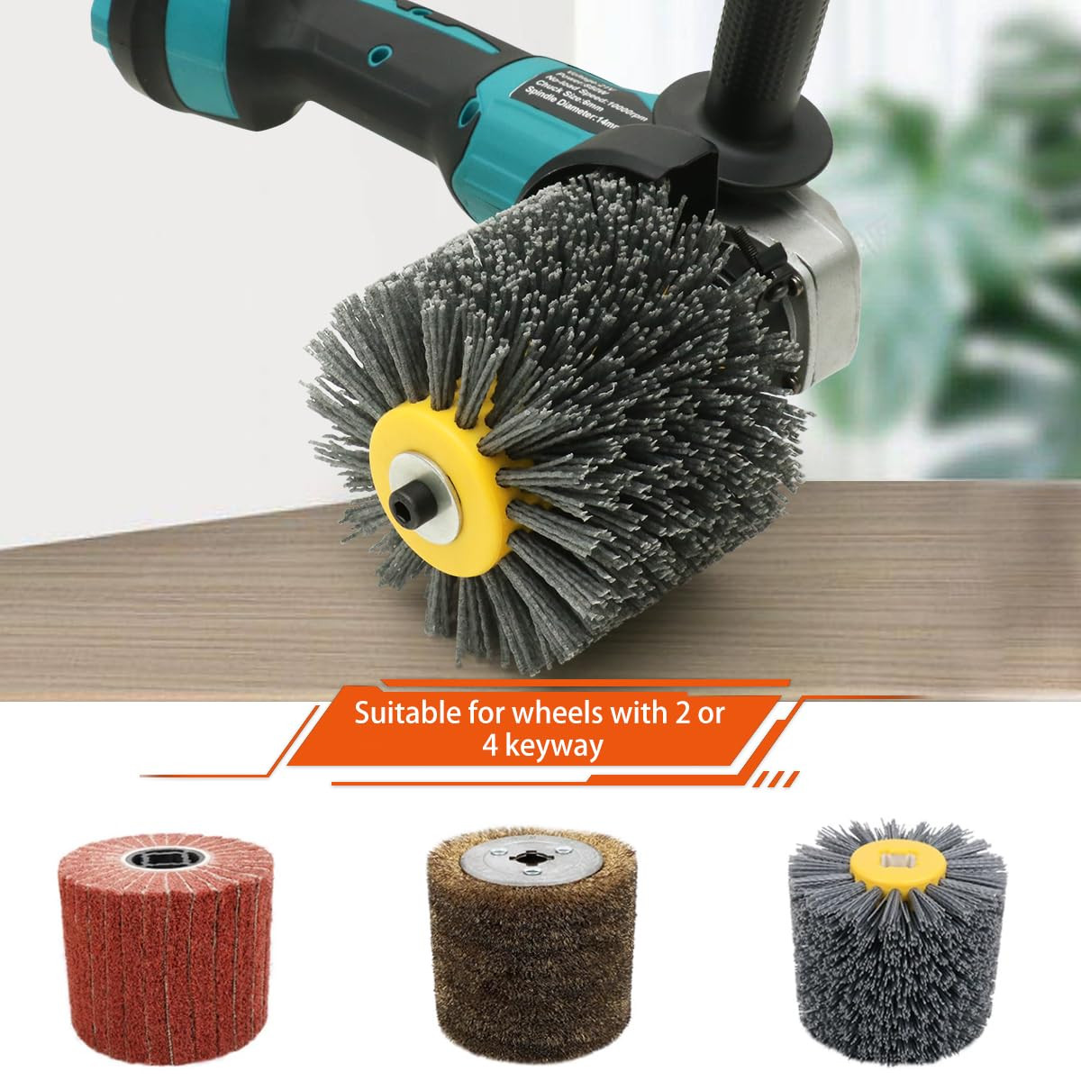 Burnishing Polishing Machine and Attachment for Angle Grinder | Angle Grinder Ac