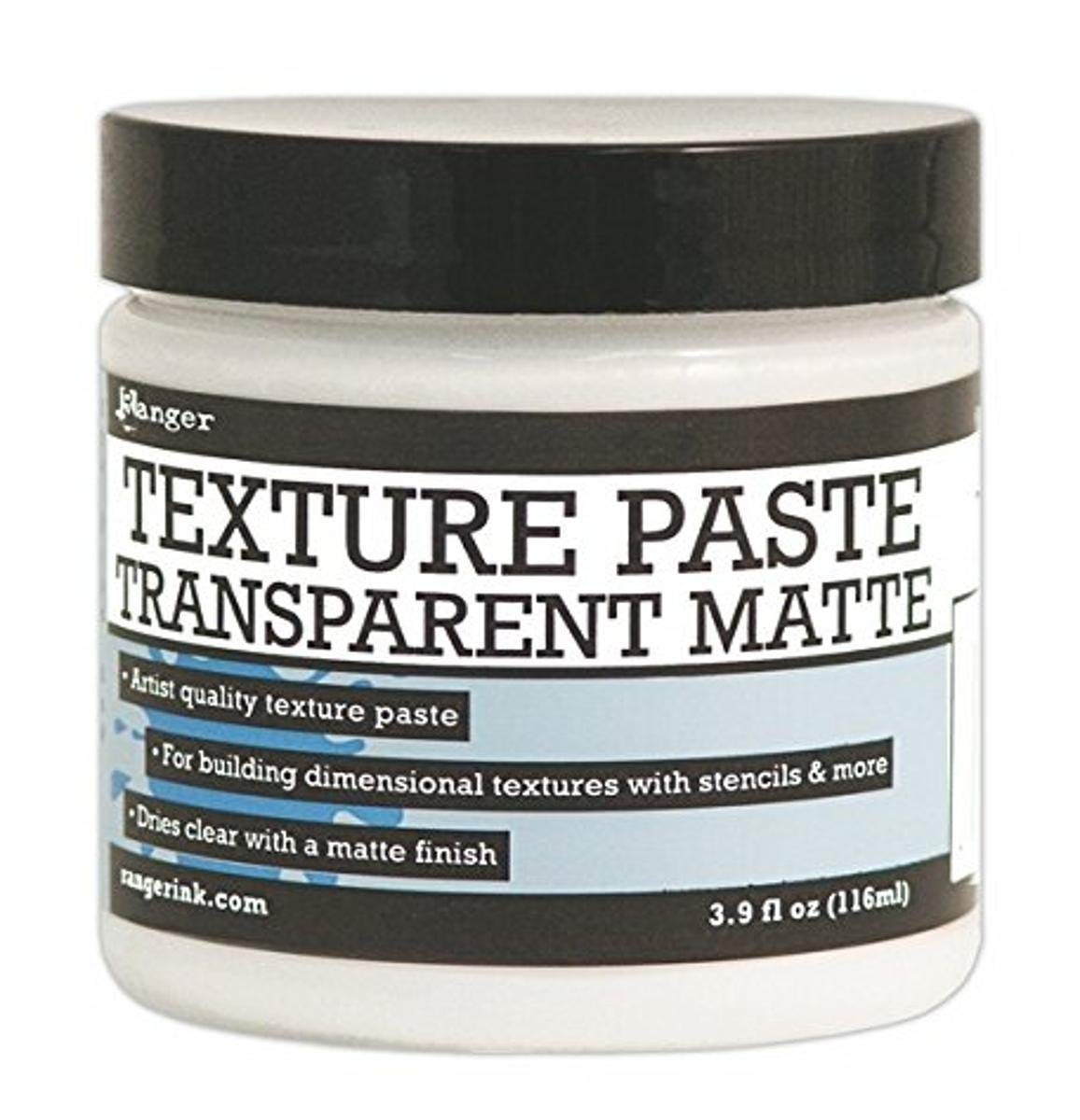 Ranger 320617 Texture Paste 4oz, 4 Fl Oz (Pack of 1), Original Version