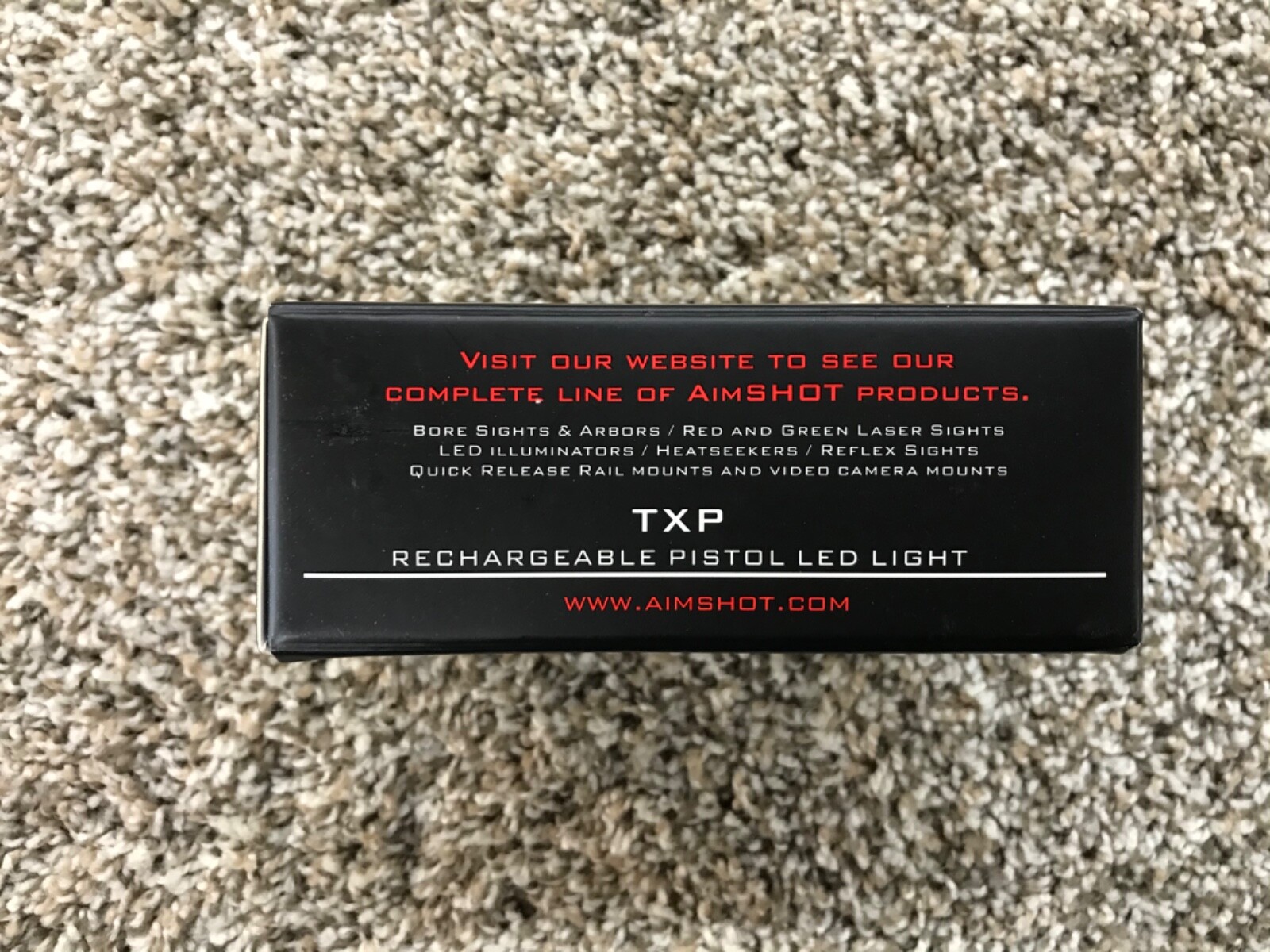 AimShot TXP Rechargeable Pistol LED Light