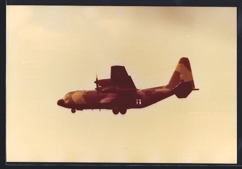 Photography Aircraft Lockheed C-130 Hercules Royal Air Force 167 With Geöffne