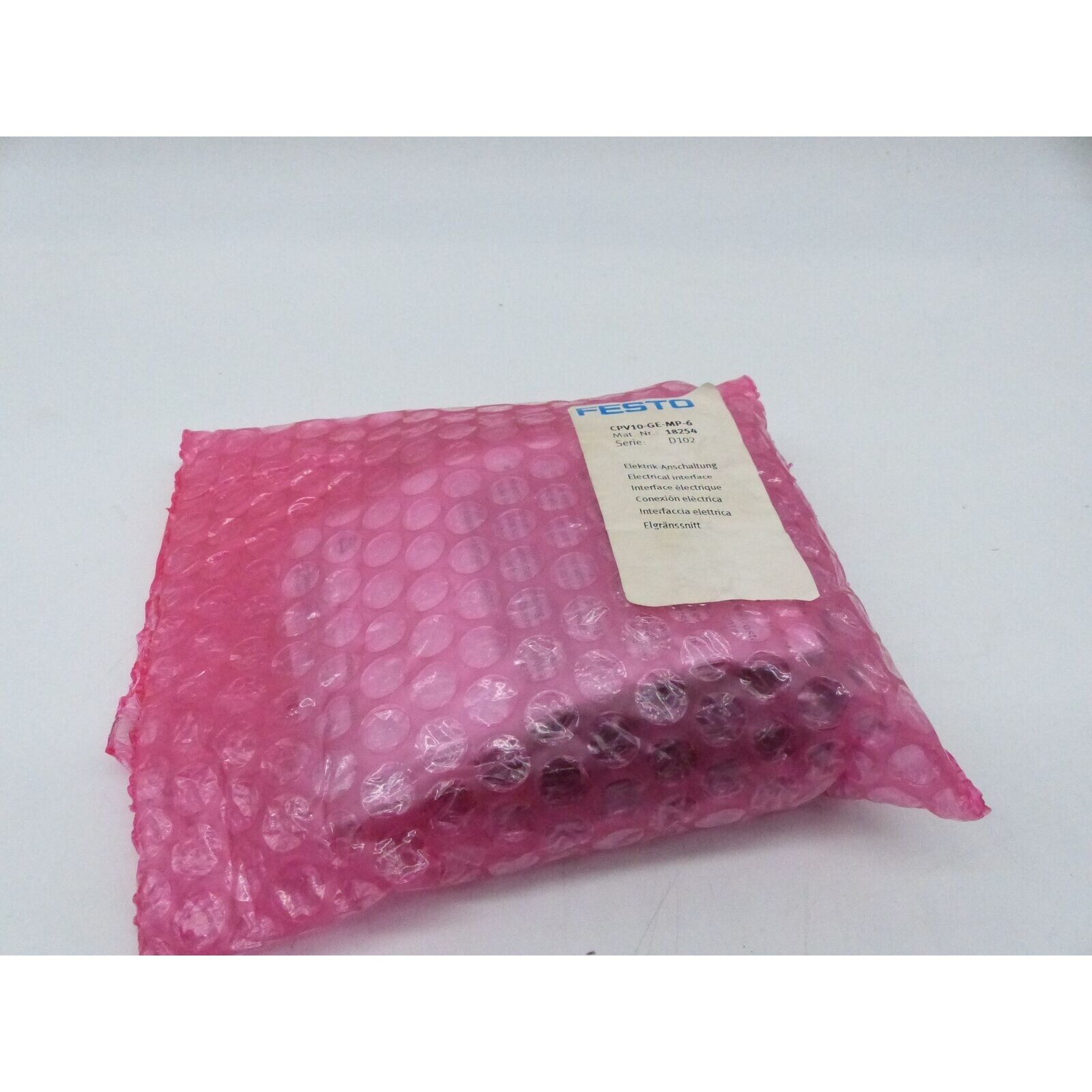 New CPV10-GE-MP-6 Festo 18254 Electrical interface Fast Shipping