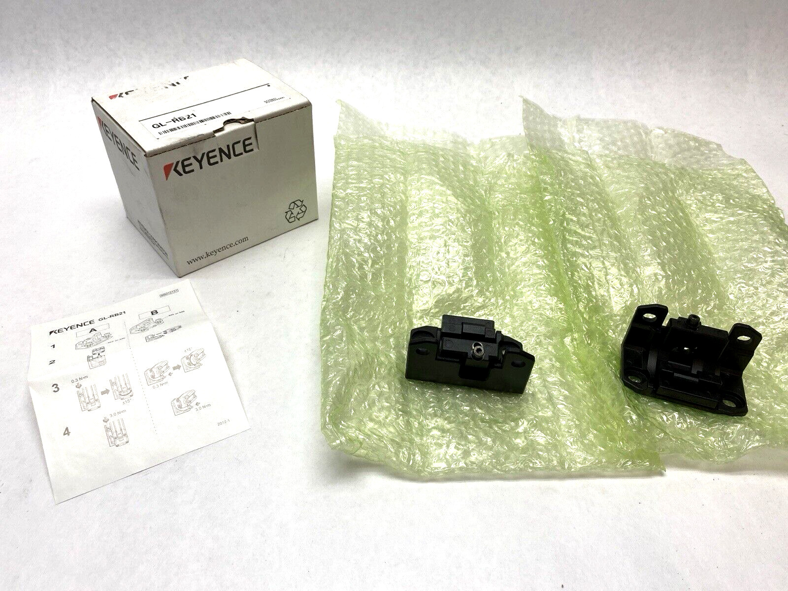 Keyence GL-RB21 DeadSpace-Free Bracket For GL-R Series