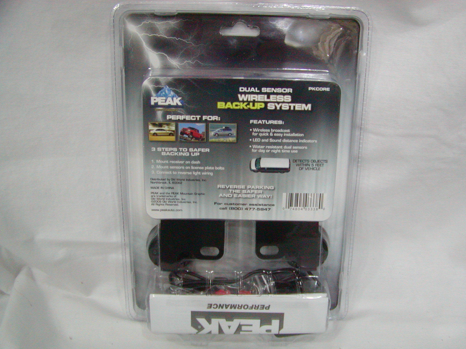 (1) NEW Peak PKCORE Wireless Backup System Sealed Packaging Sensor