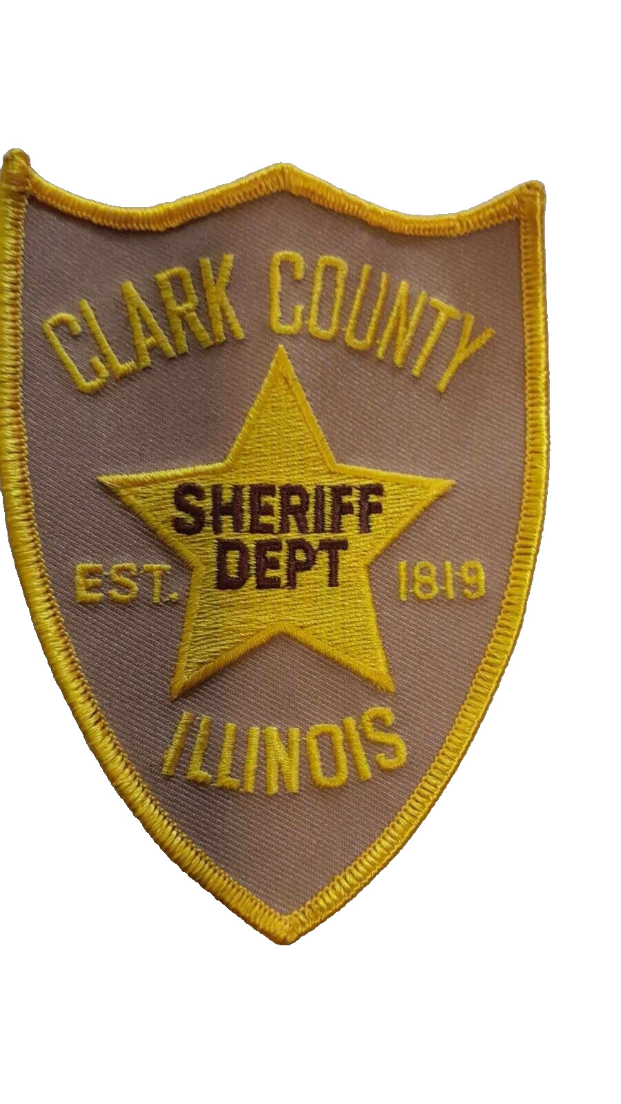 Clark County IL obsolete patch shipped from Australia