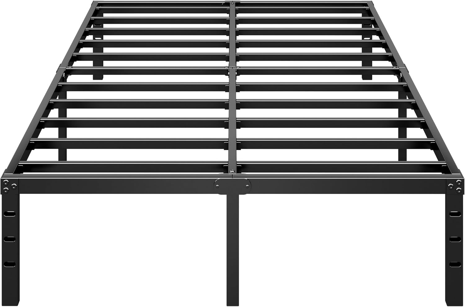 Metal Platform Bed Frame 14 Inch Tall,No Box Spring Needed,Full Size Bed