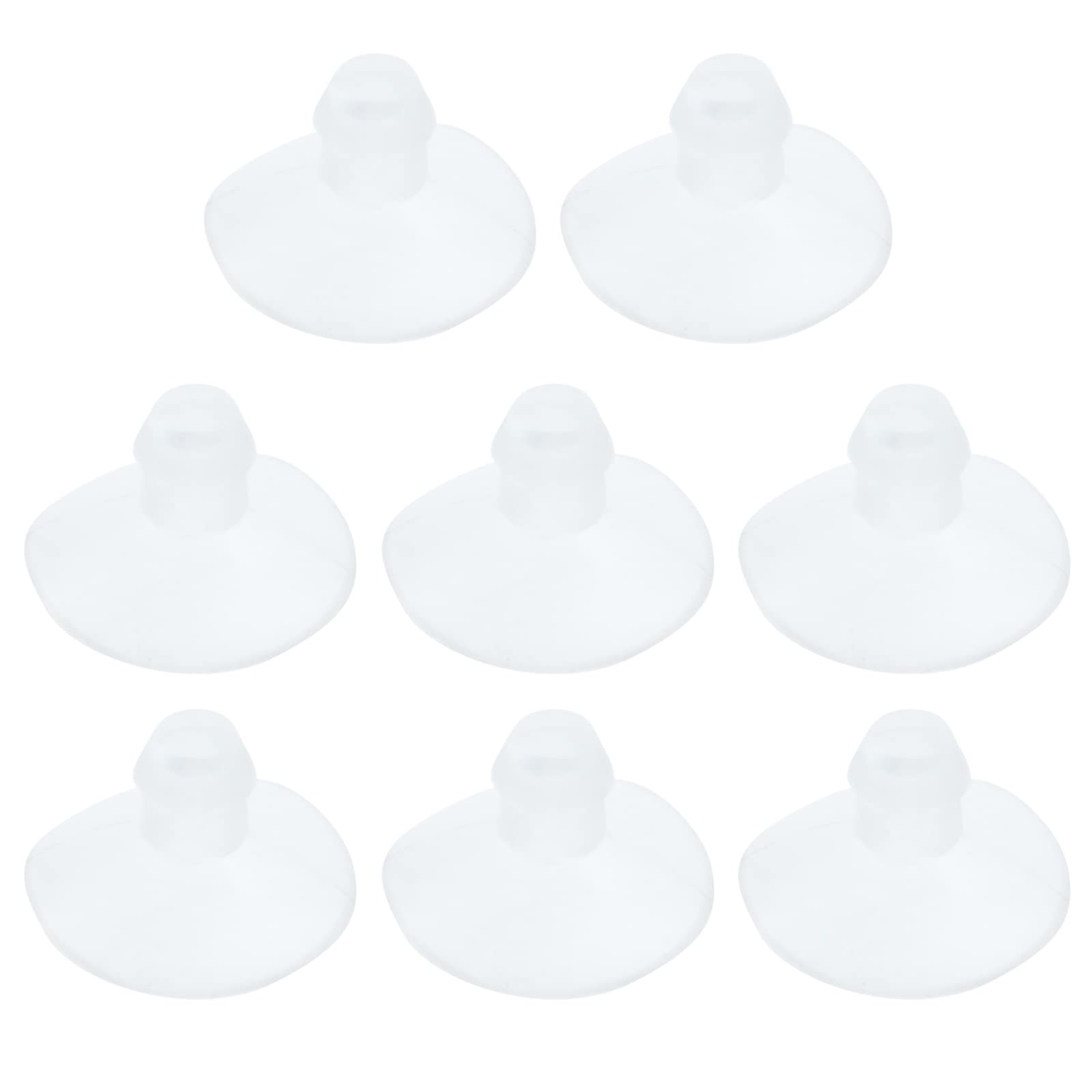 Antrader 18mm/0.7" Furniture Desk Glass Rubber Transparent Anti-Collision Suc...