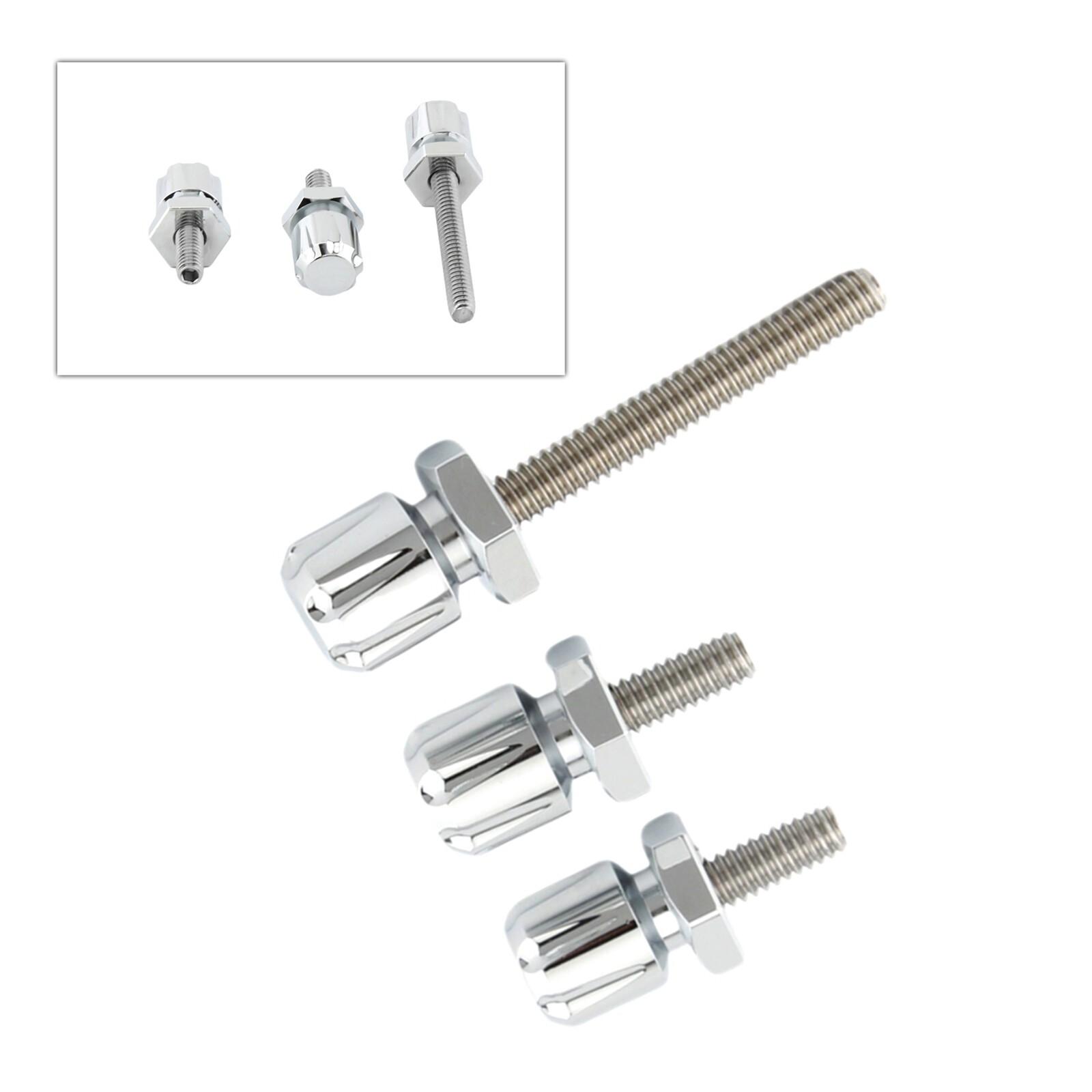 Chrome Windscreen Windshield Screw Trim For Harley Street Electra Glide 14-2025