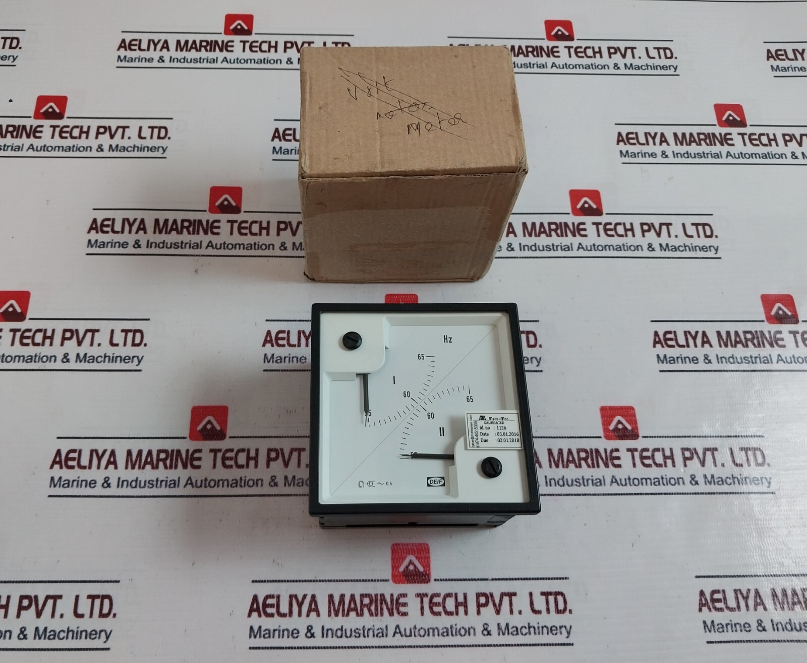 Deif 2fq96-x Double Frequency Meter