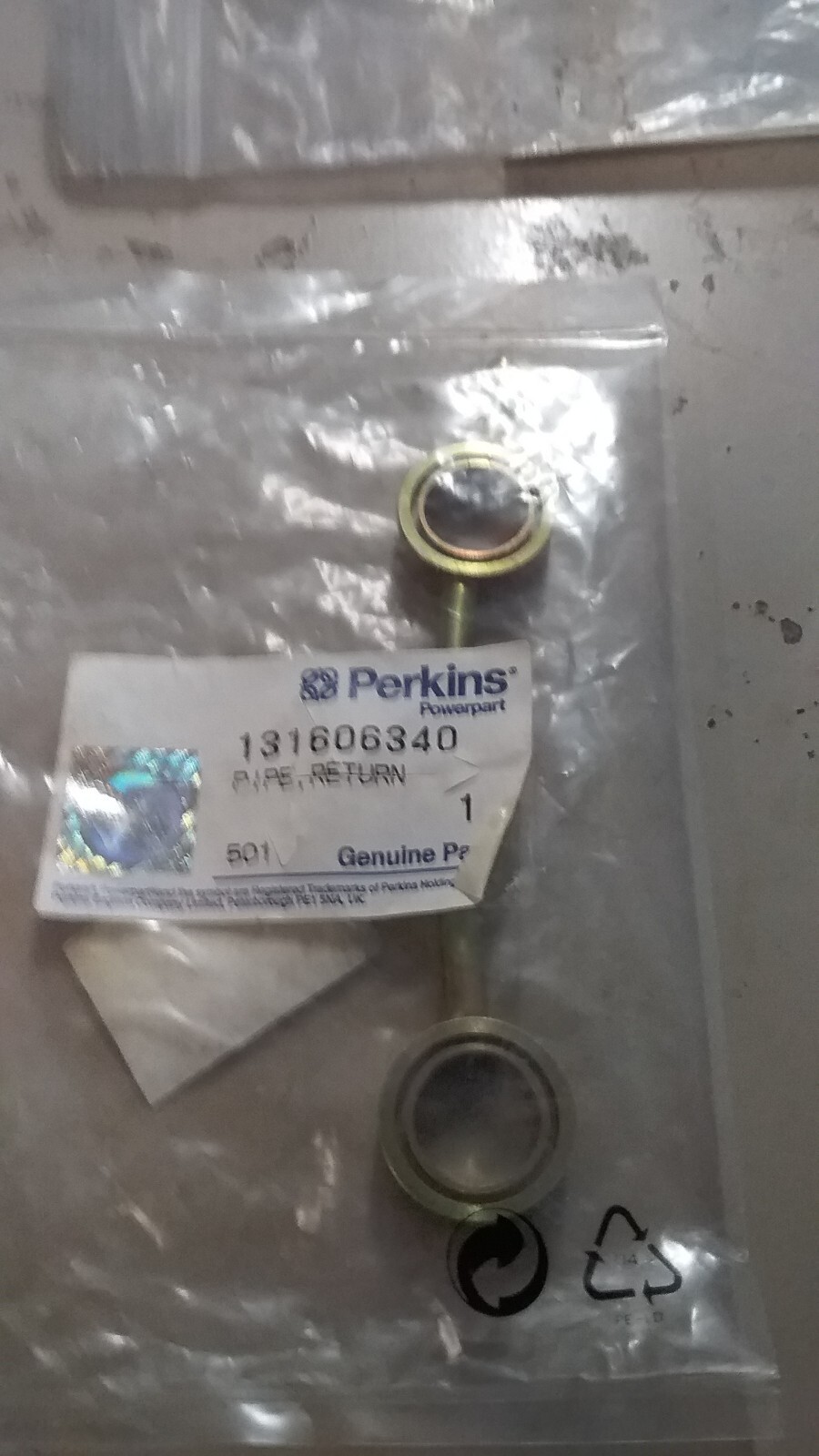 Perkins Powerpart #131606340 return pipe